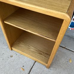 Table Corner Shelf (Adjustable All Wood)