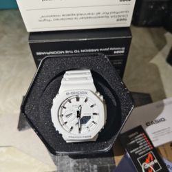 G shock ga2100 all white