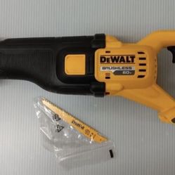 Dewalt DCS389B 60 volt Flex volt Variable speed Brushless Reciprocating Saw 