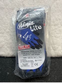 Memphis Ninja Lite N9696S Tactical Work Gloves. Latex Free. Small. 1 Dozen