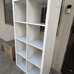 White IKEA Bookcase 
