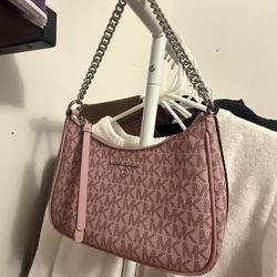 jet set michael kors shoulder purse 