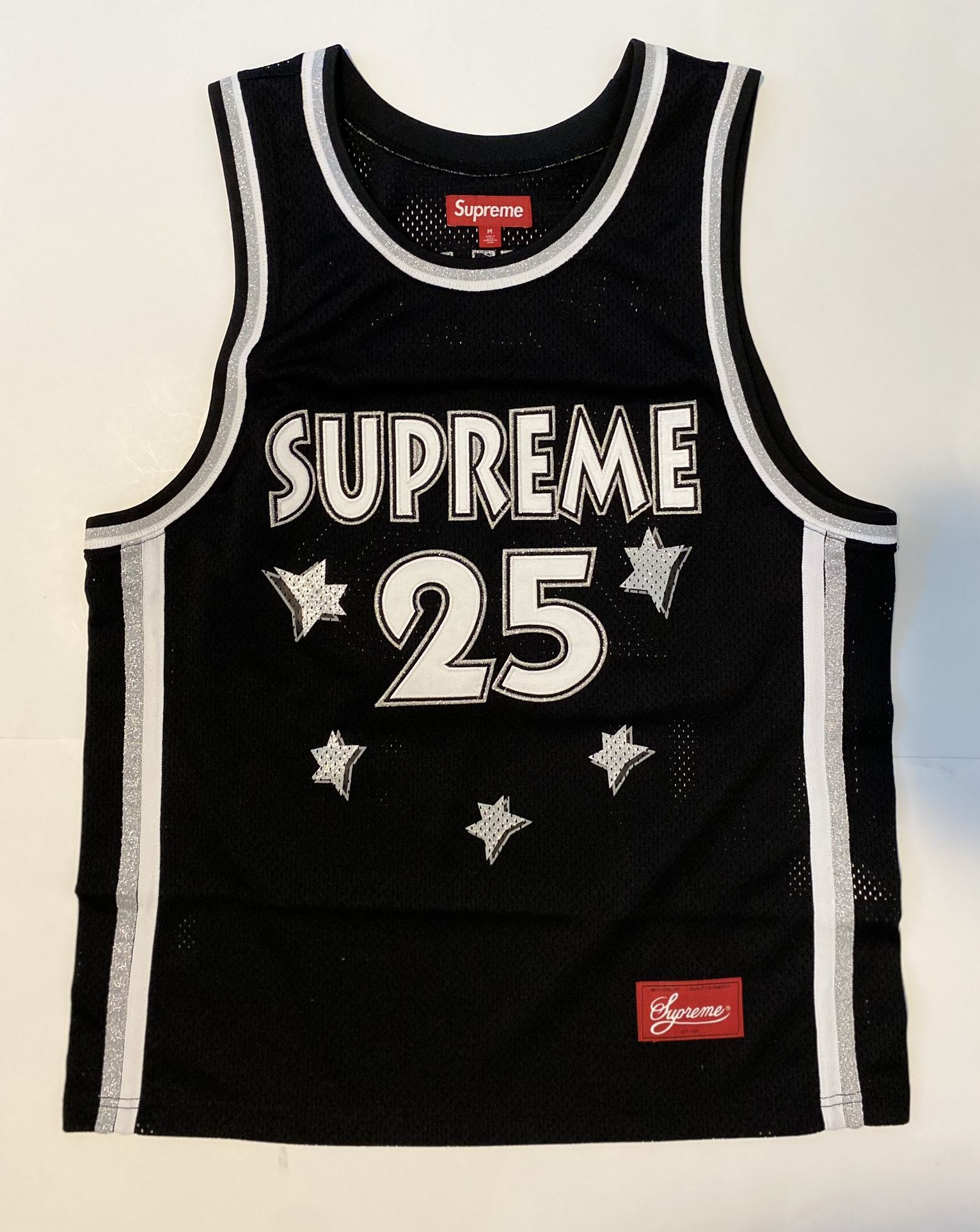 Supreme All Star Basketball Jersey black SZ Medium