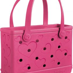 Original Bogg Bitty Bag Limited Edition Valentine's Day "Conversation Hearts" Small Tote Bag. Brand New With Tags.