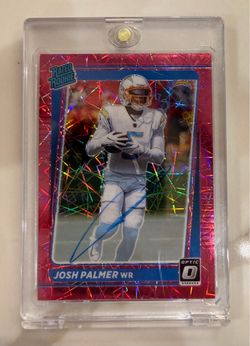 2021 Donruss Optic Josh Palmer Pink Velocity Auto /50 Gem Card. Condition is Ungraded. Shipped with USPS Ground Advantage.