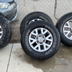 Toyota rims and Yokohama Tires