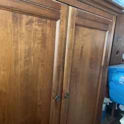 Large Wardrobe Cabinet Good Shape $25