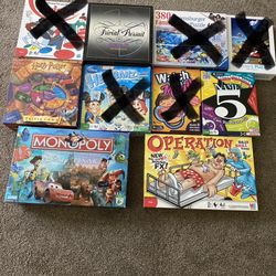Variety of Games and Puzzles