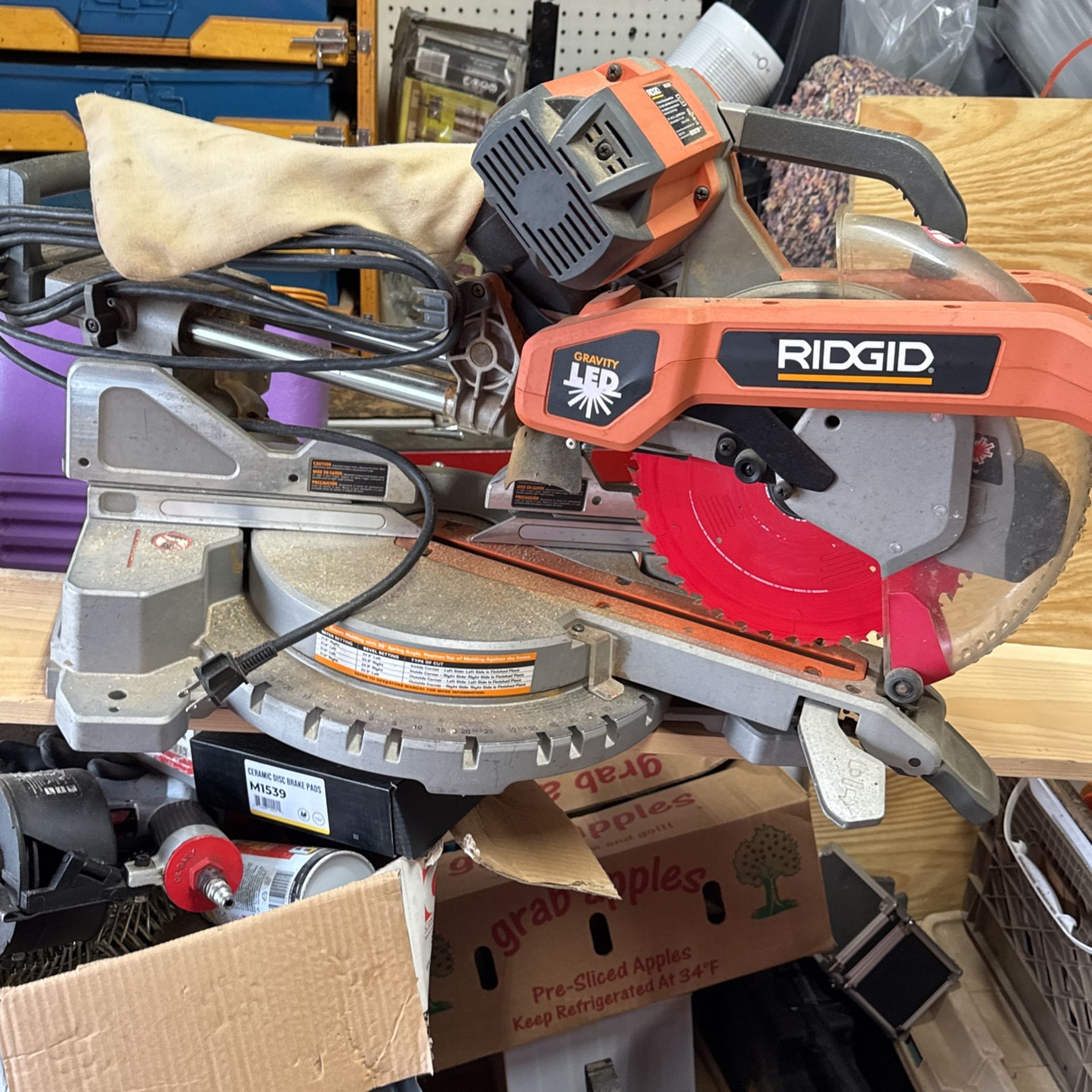 Rigid 10” Mitre Saw, Mint