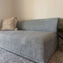 Blue Couch - Anthropologie 