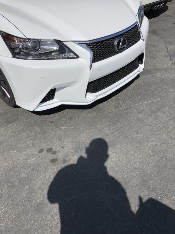 Lexus gs350 f sport front lip and rear duckbill (bundle)