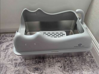 Cat Space Luna Litter Box XL Size Tail Scoop