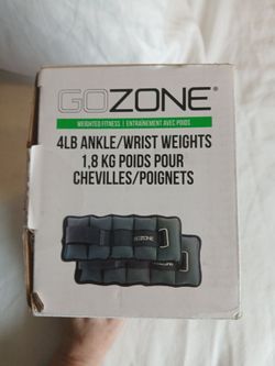 GoZone  4lbs ankle/wrist weights