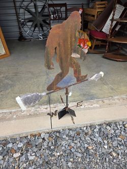 Bigfoot Weathervane