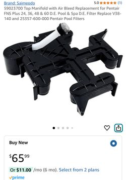 Pentair DE Filter Top Manifold - Brand New In The Box