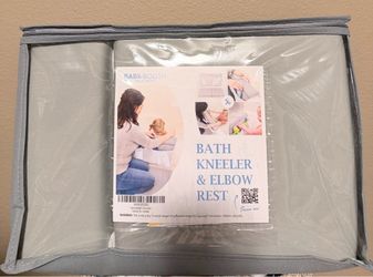 Bath kneeler & elbow mat.
