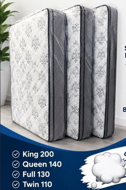 Mattresses King Queen Full Twin