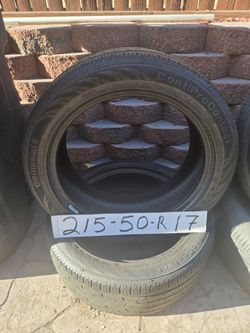 215 50 R 17 2 Tires