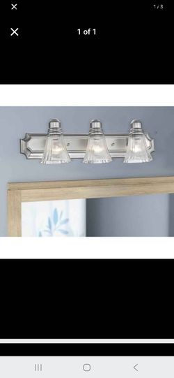 Broumy 4 - Light / 3 - Light Satin Nickel Vanity Light 3 -Light 13 to 24 Inches