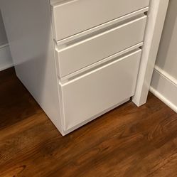 White Filing Cabinet