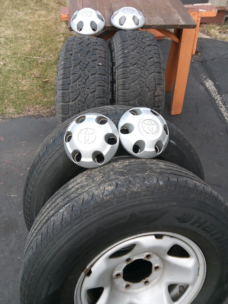 Toyota Tacoma 16 Inch Wheels And Tires 6 Lug Wheels