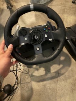 Logitech Xbox steering wheel,shifter