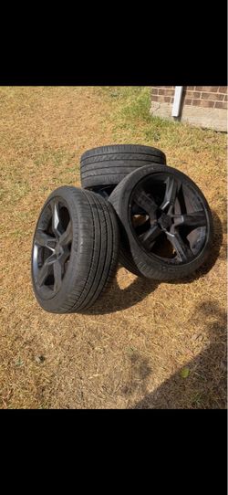 2016-2024 chevy camaro 20" wheels