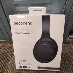 Sony Wh1000xm4 Headphones In Black 