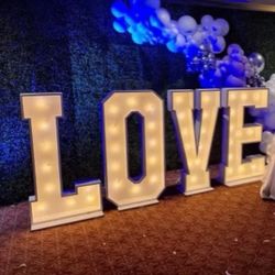 Marquee Letters And Numbers 