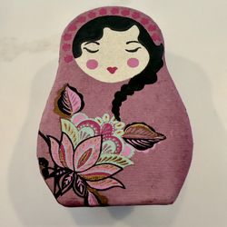 Vietnamese doll paper Jewelry box