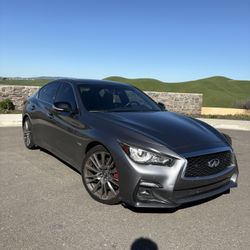 2019 Infiniti Q50 Red Sport 400 – 68k Miles – Great Deal