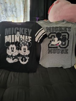 2 Disney Shirts 