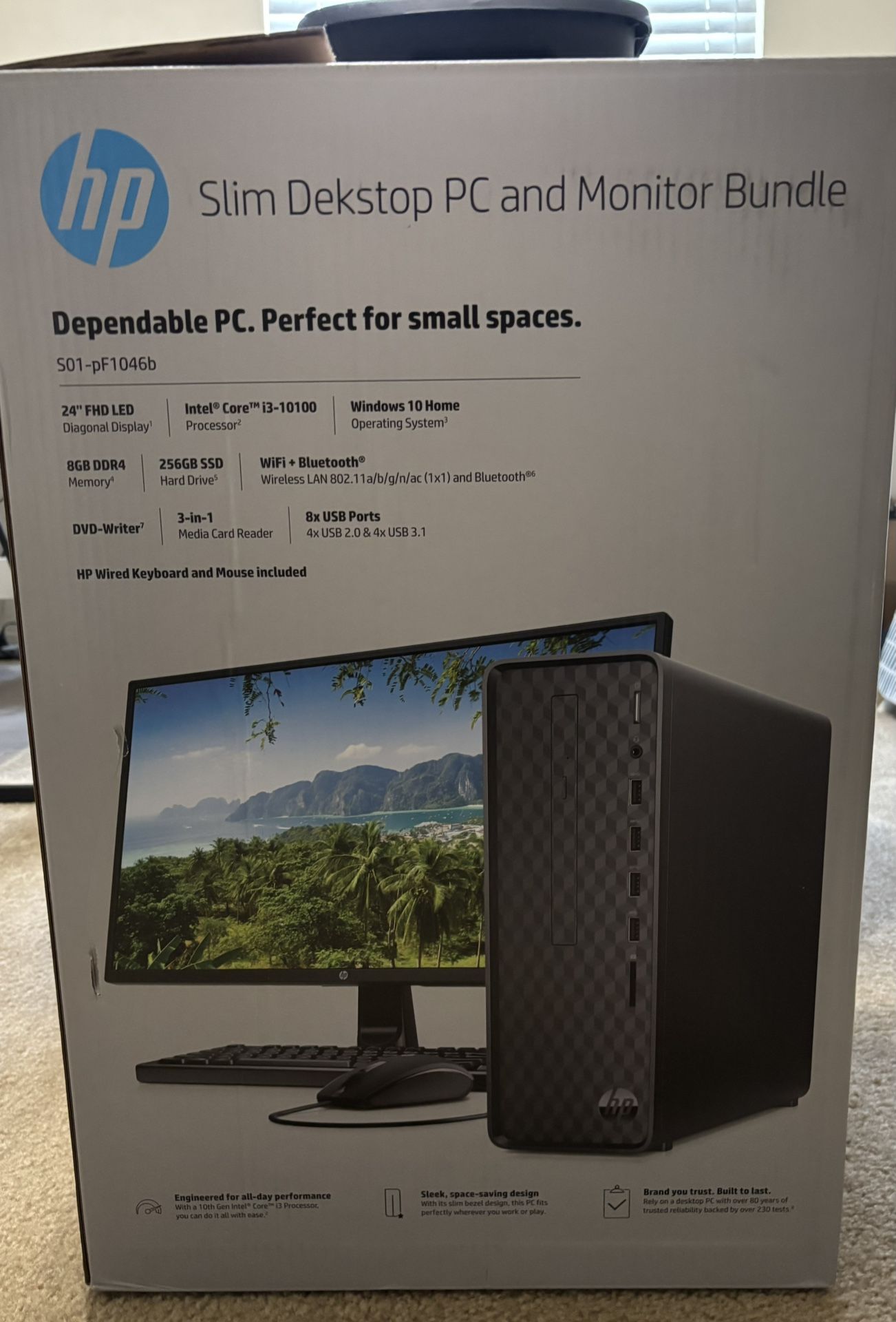 HP Slim Desktop Computer