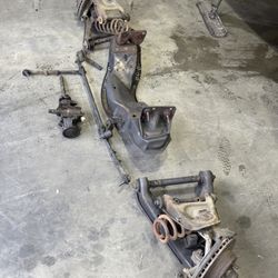 C10 5 Lug Swap With Power Steering  And Rear Axel Not Pictured 