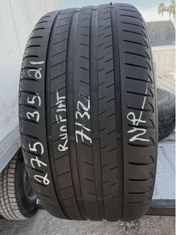 Installed 275/35/21 BRIDGESTONE TIRE installed