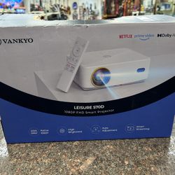 Vankyo Leisure 570D 1080p Smart Projector 