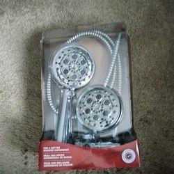 Showerhead and Handheld Shower Combo