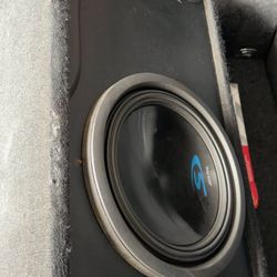 Ported subwoofer single  12 inch Alphine S