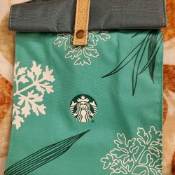 Starbucks Multi-Function Canvas Bag With Non-Woven Fabric Satchel