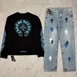 Chrome Jeans and shirt
