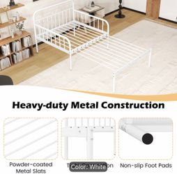 New in Box Heavy-duty Metal Bed Frame