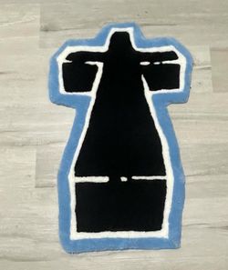 Justice Band logo rug