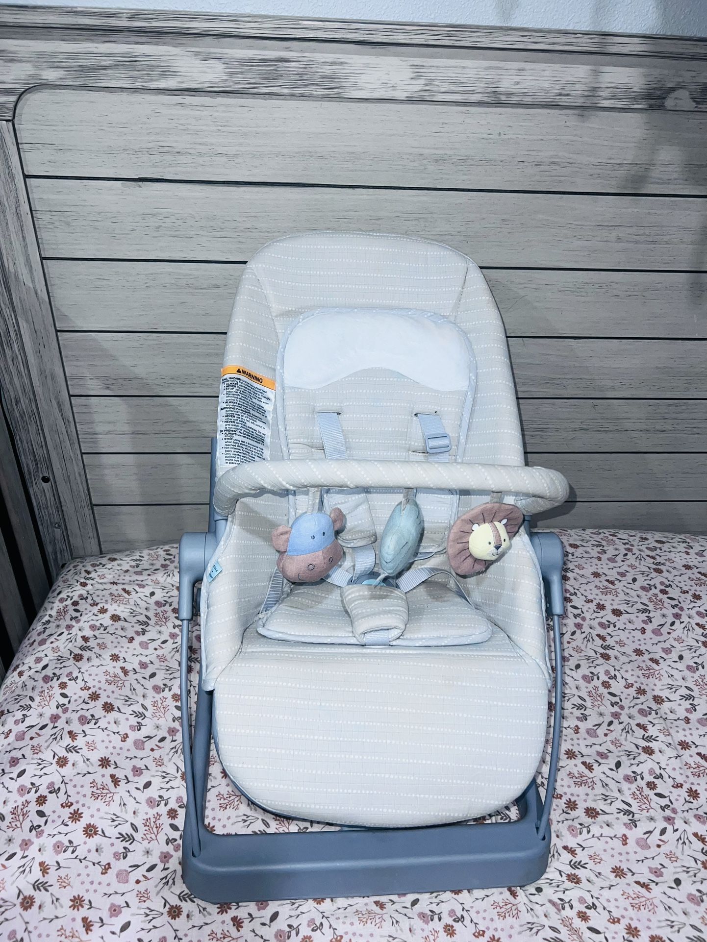 Aden + Anaís 3-in-1 infant to toddler seat/bouncer/rocker