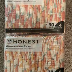 Honest Diapers Size 4 