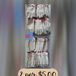 Gloves 2 For $5.00