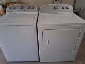 Whirlpool Washer And Electric Dryer, W/Warranty