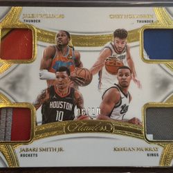 Panini Flawless Quad Patch /10 – Holmgren, Jalen Williams, Jabari, Keegan