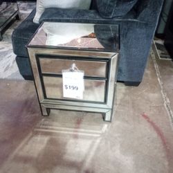 All glass Nightstand (Ask For Jose )