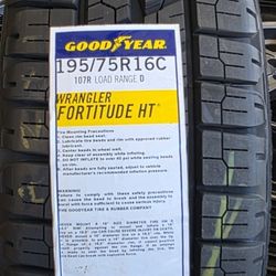 One Tire 195/75/16C GOODYEAR 