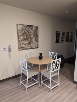Dining table and 4 Chairs